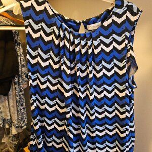 Calvin Klein sleeveless blouse